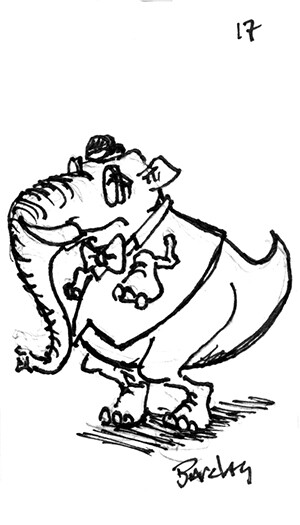 Tyrannosaurus Elephant