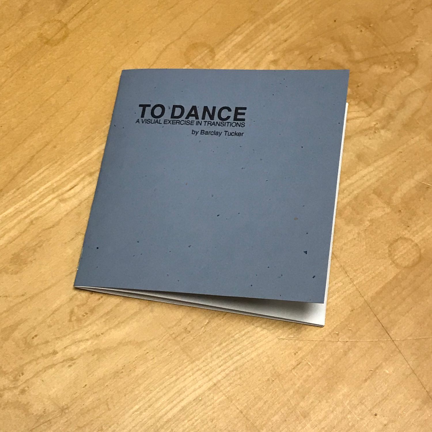 To Dance, A Visual Exercise in Transitions