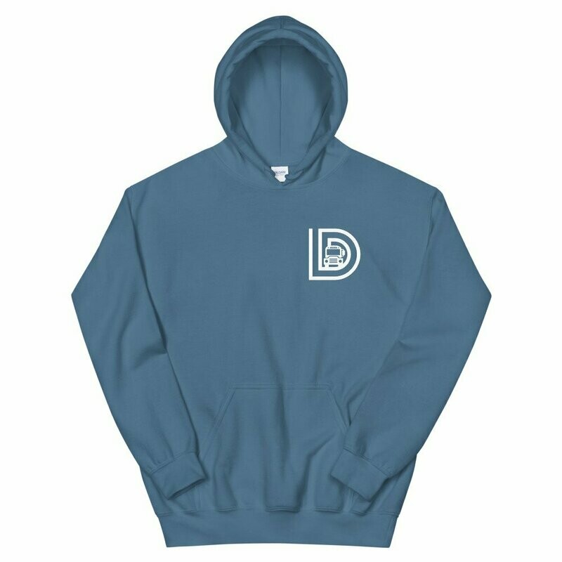 The Skooly - Rollin' Since 2017 Unisex Hoodie / White Logo