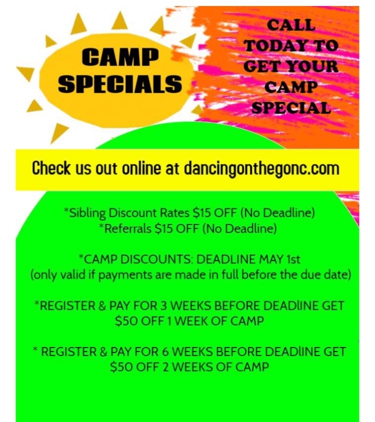 Camp Specials