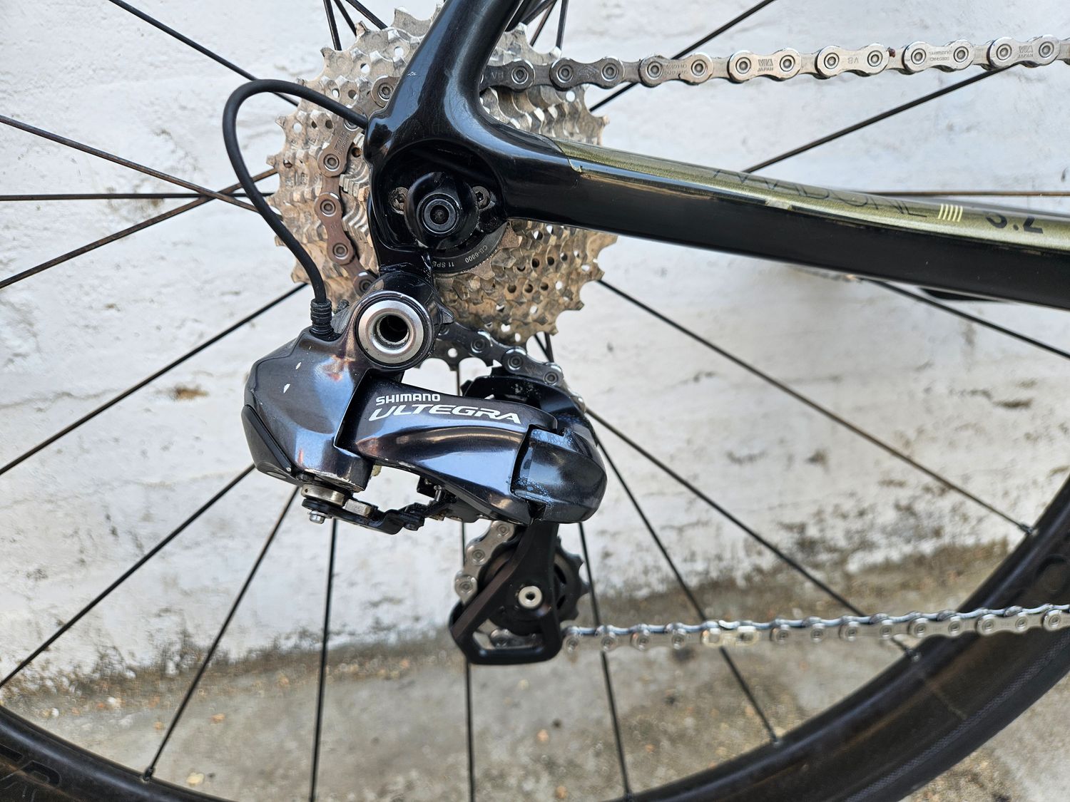 10189 Trek Madone 5.2 (52cm, Grey, 11sp Di2)