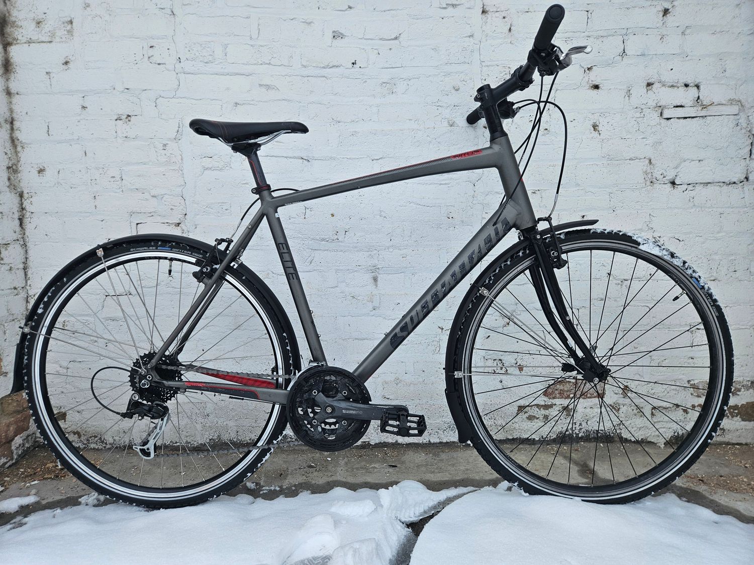 10440 Specialized Sirrus Elite "Snowpiercer" (XL, Tungsten)
