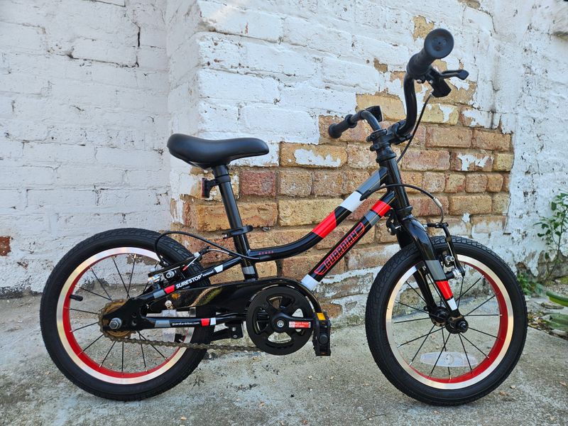 10341 Guardian Ethos (Kids 14", Black &amp; Red)