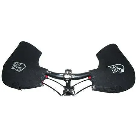 Bar Mitts Mountain / Commuter Pogie Handlebar Mitten: LG Black