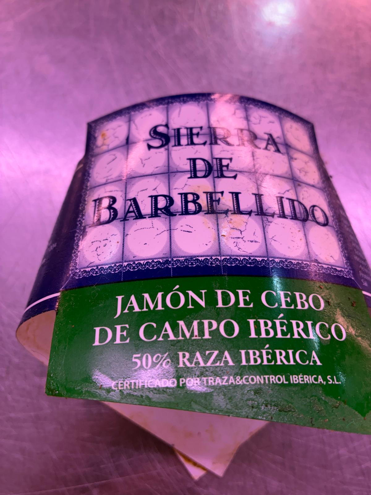 JAMON IBERICO CEBO DE CAMPO