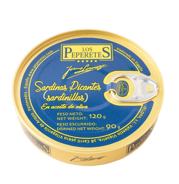 Sardinas Picantes en Aceite de Oliva