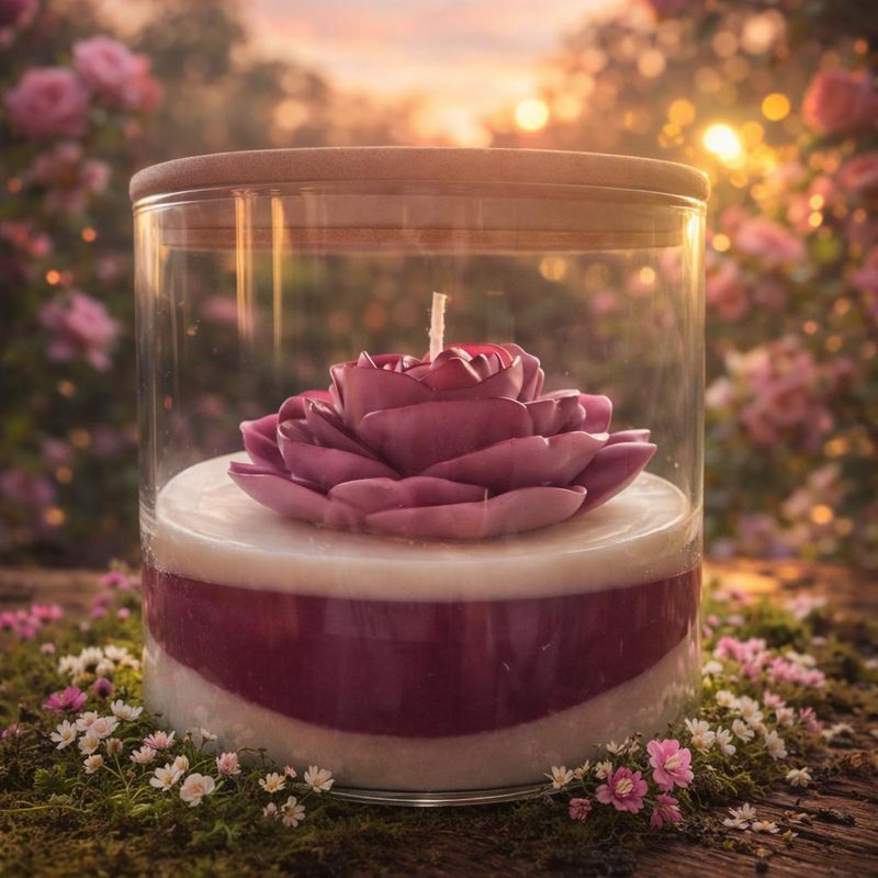 „Beeren-Rose“ Ein Hauch von sommerlicher Romantik für dein Zuhause