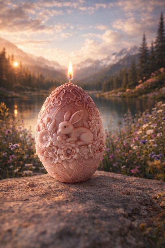 „Hase im Blütenmeer“