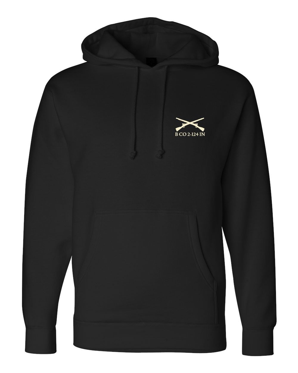 BLACK MENS HOODIE
