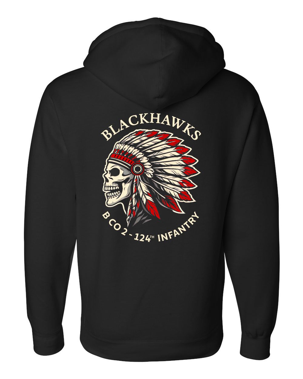 BLACK MENS HOODIE