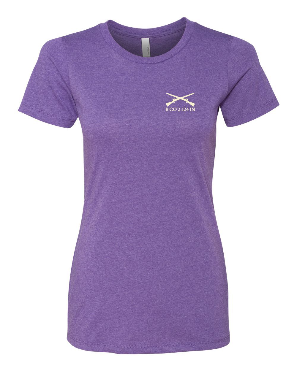 PURPLE WOMEN SHORT SLEEVE T SHIRT