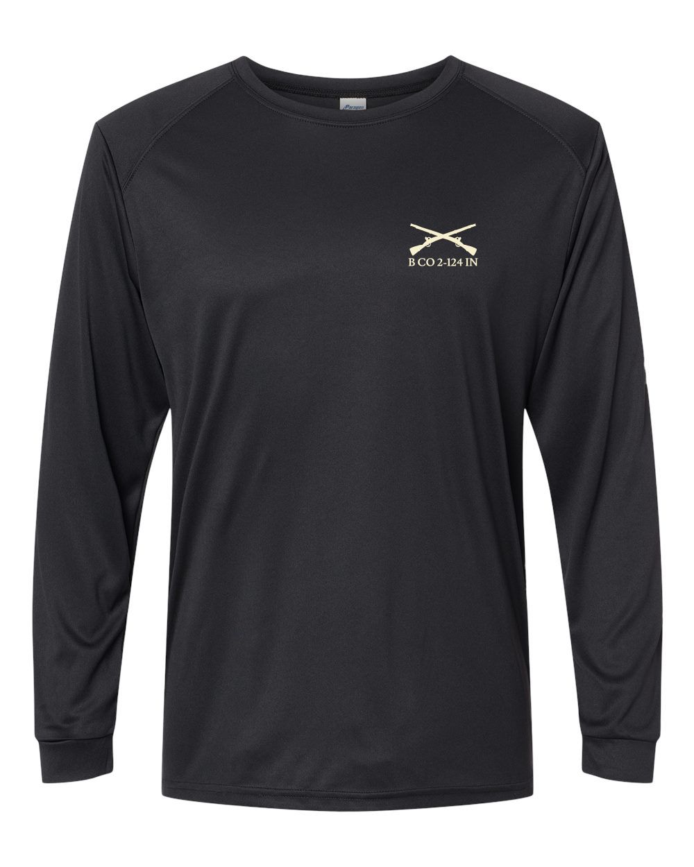 BLACK MENS PERFORMANCE LONG SLEEVE