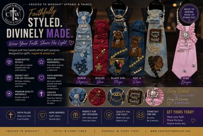 Faith Based  Lady Ties