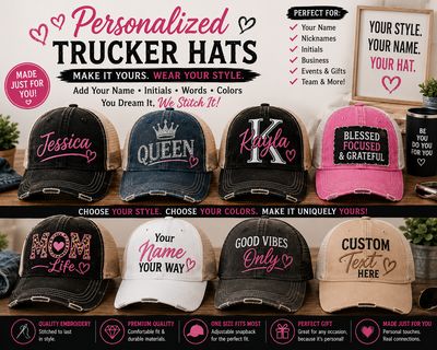 Personalized Hats