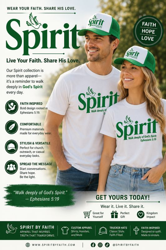 T-Shirt - Spirit — Ephesians 5:19 Christian T-Shirt