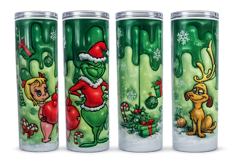 Tumbler - Christmas Mischief 20 oz Tumbler