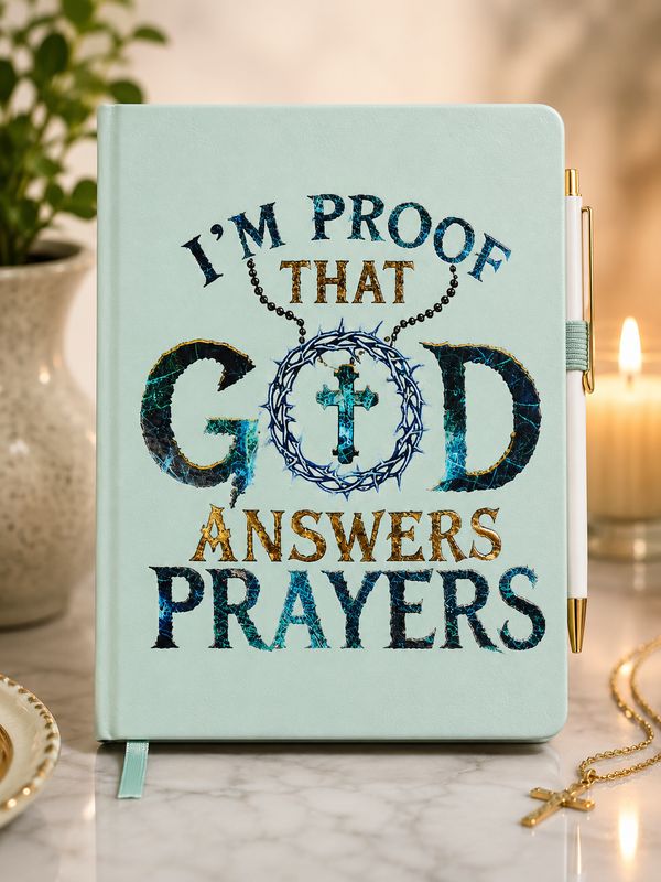 Journal - “I’m Proof That God Answers Prayers” Faith Journal