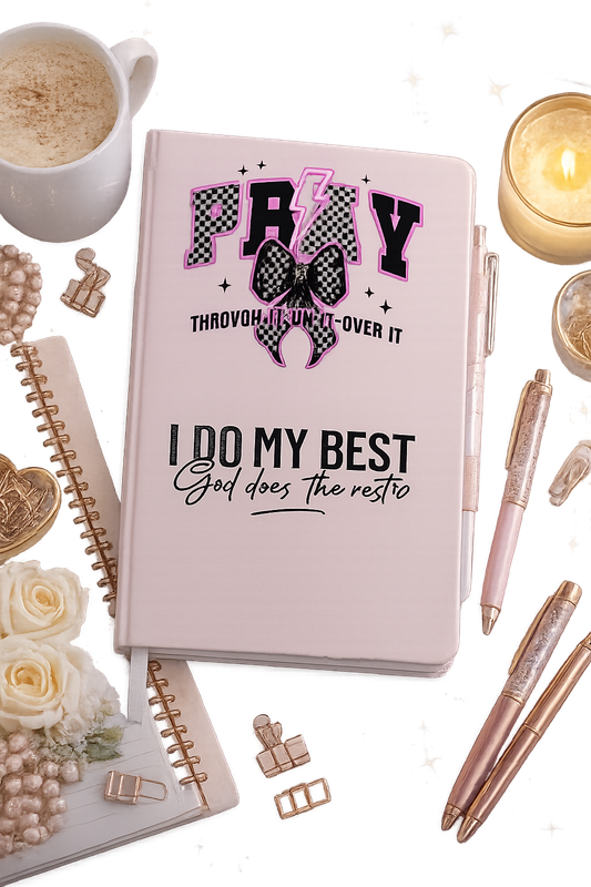 Journal - “Pray Through It Until You’re Over It” Faith Journal