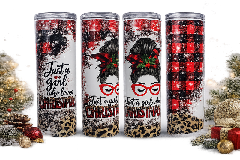 Tumbler - 🎄 Just a Girl Who Loves Christmas | 20 oz