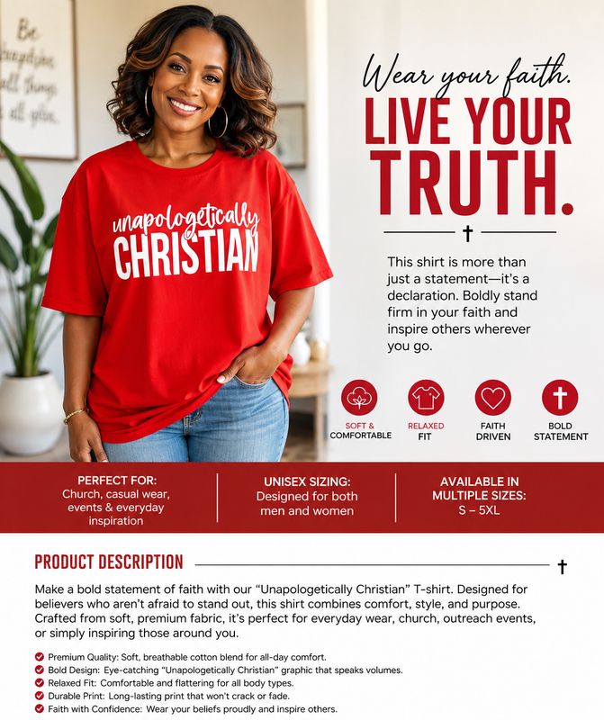 T-Shirt - Unapologetically Christian