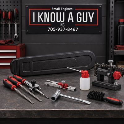 Chainsaw Tools, Accessories, and Maintenance