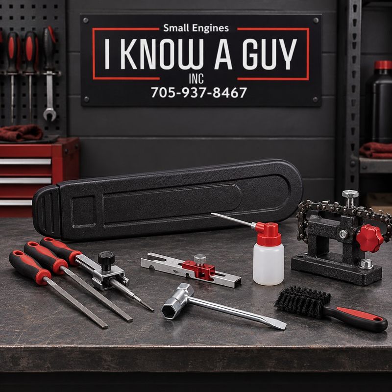 Chainsaw Tools, Accessories, and Maintenance