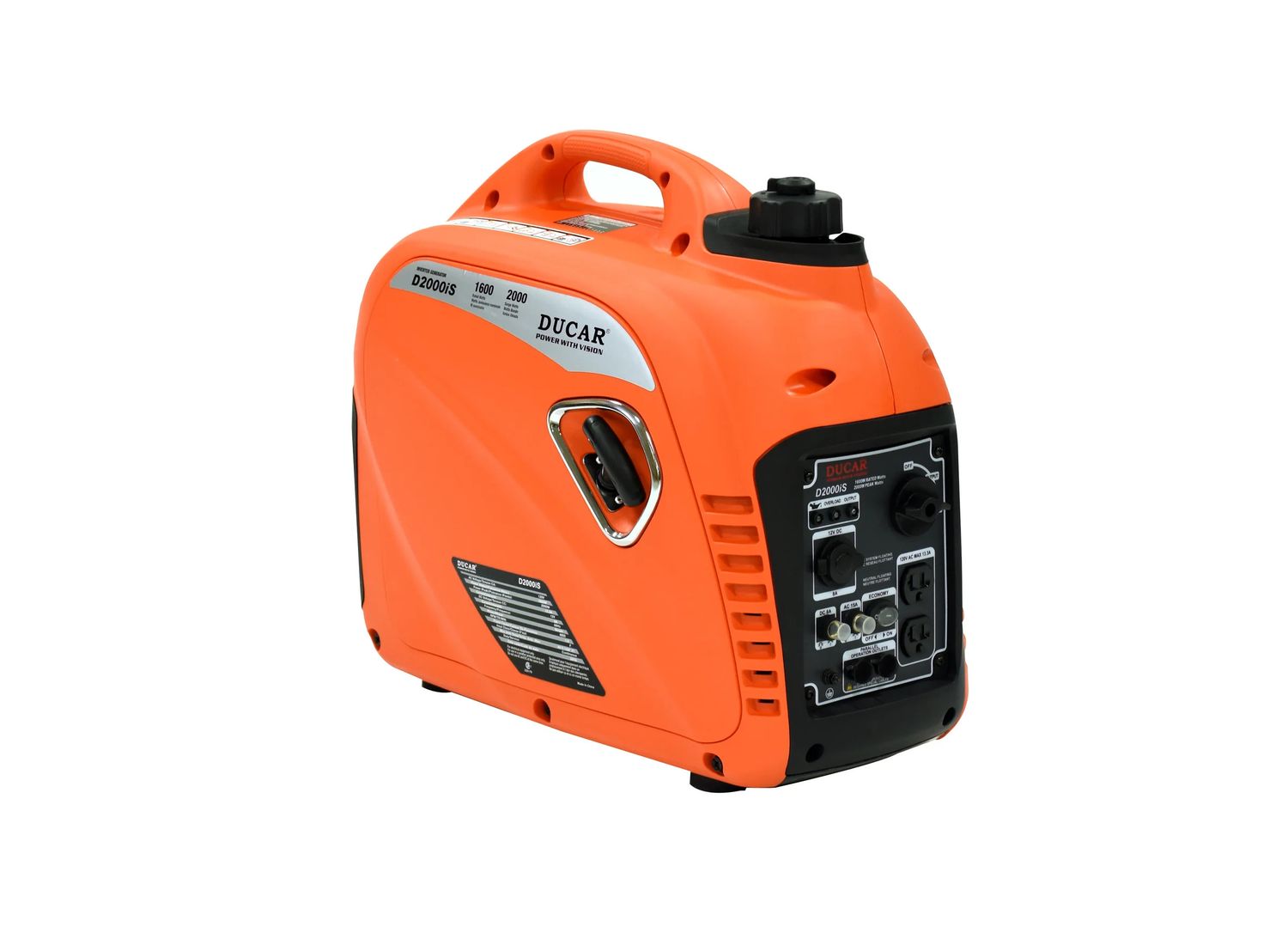 DUCAR 2000W Inverter generator, 3 HP, gasoline