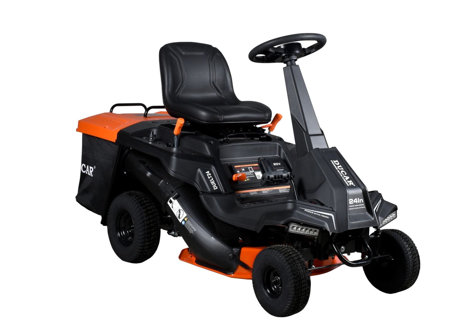 DUCAR 24" Lawn Tractor with Bagger