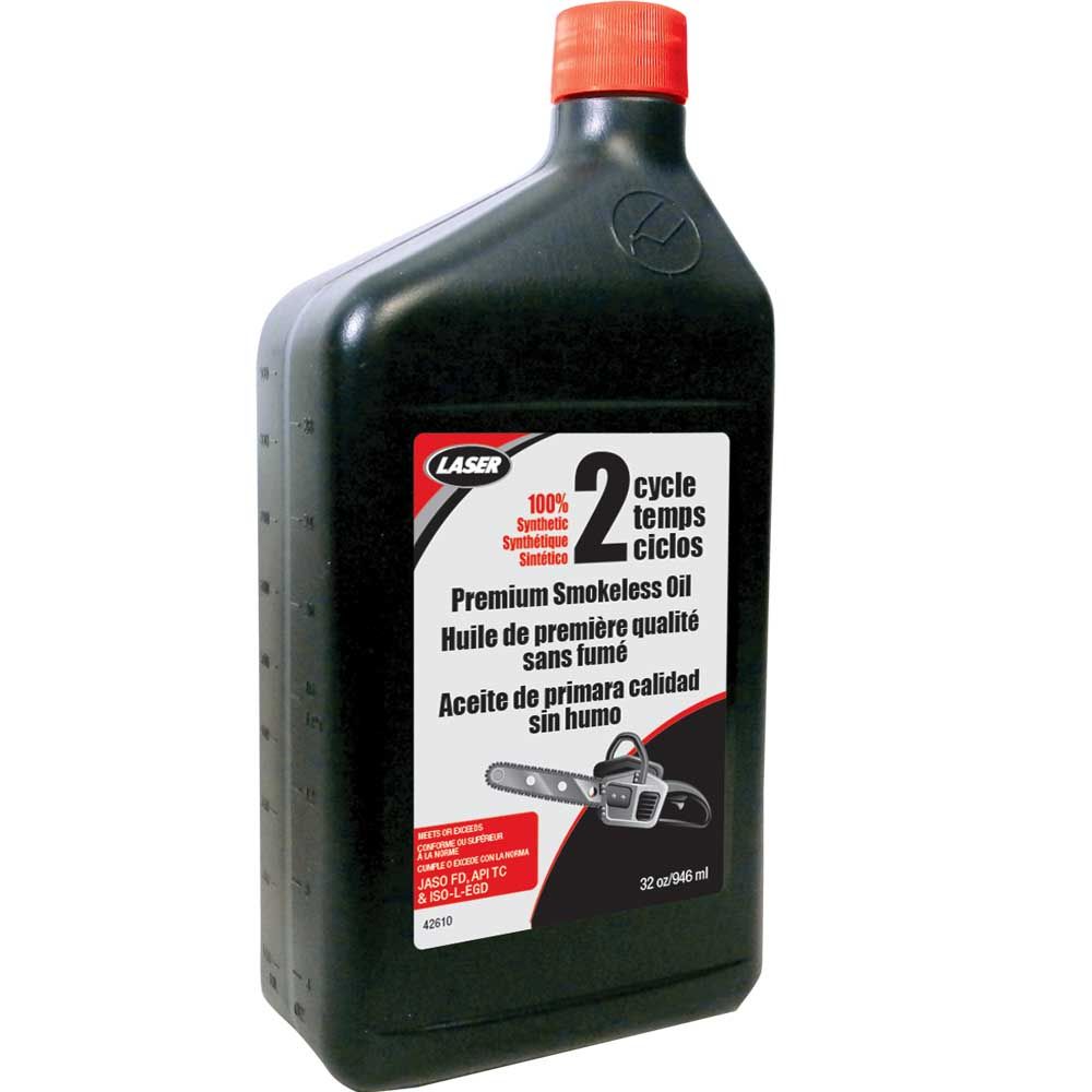 Premium 2 Cycle Smokeless Oil 100% Synthetic 32oz / 946ml