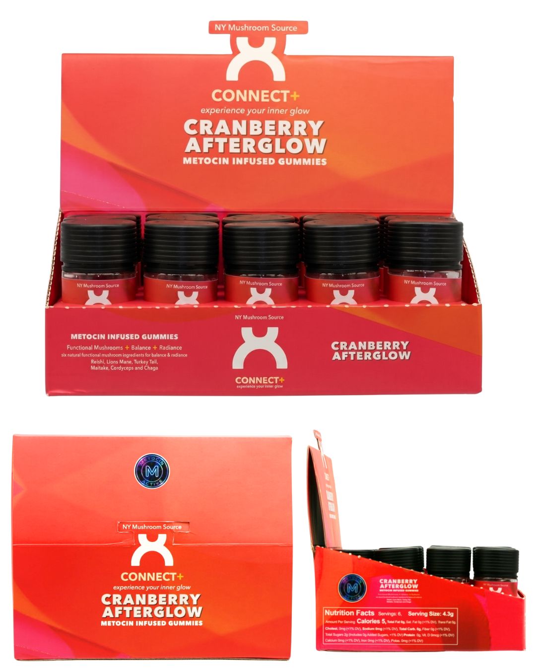 Cranberry Afterglow Gummies (Case - 20 Units)
