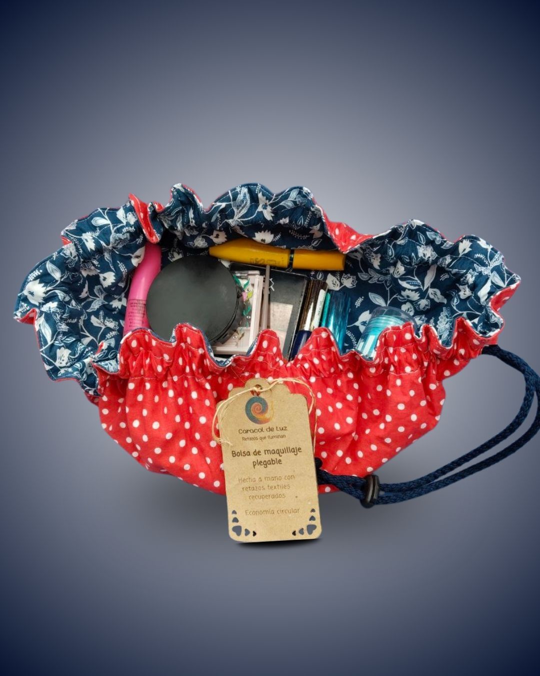 Bolsa de Maquillaje Plegable