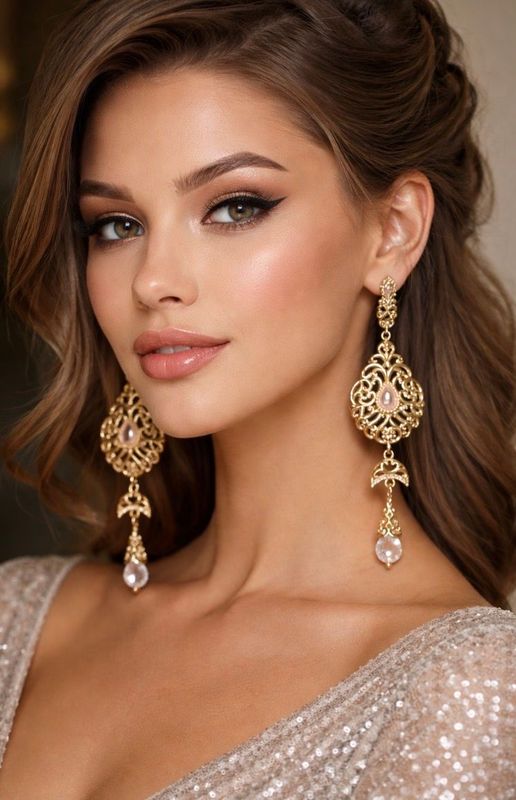 BOUCLES D'OREILLES OR DIAMOND