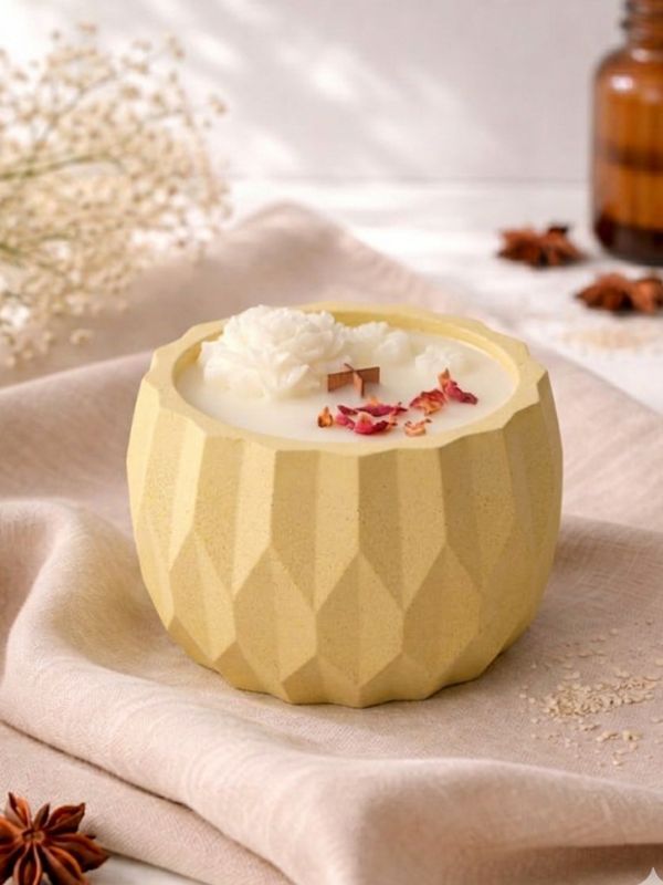 Bougie solidaire - Bergamote