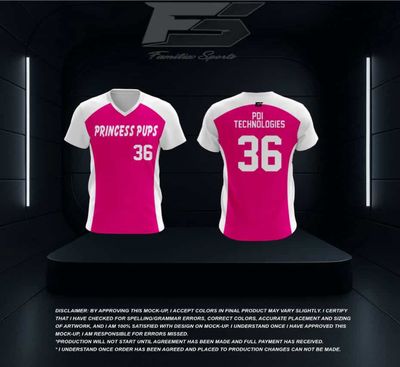 Parent Jersey - 4u Princess Pups