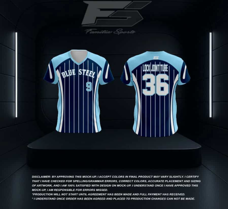 Parent Jersey - 15u Blue Steel
