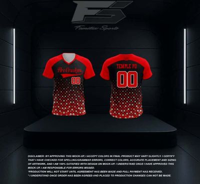 Parent Jersey - 8u Fire Crackers