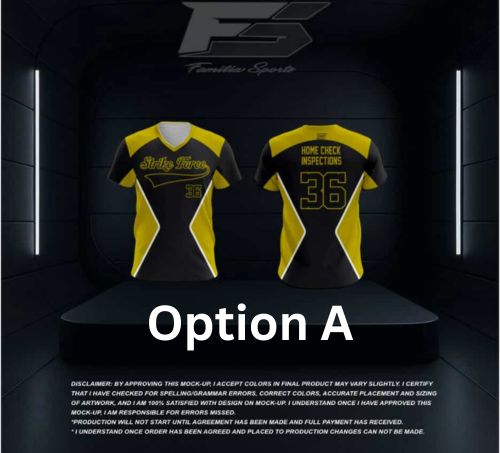 Parent Jersey - 12u Strike Force