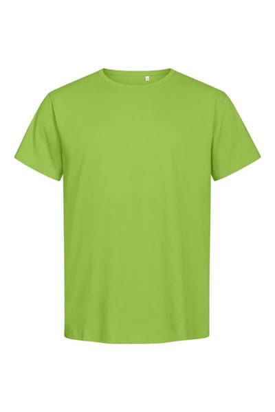 T-shirt premium limonka z bawełny organicznej