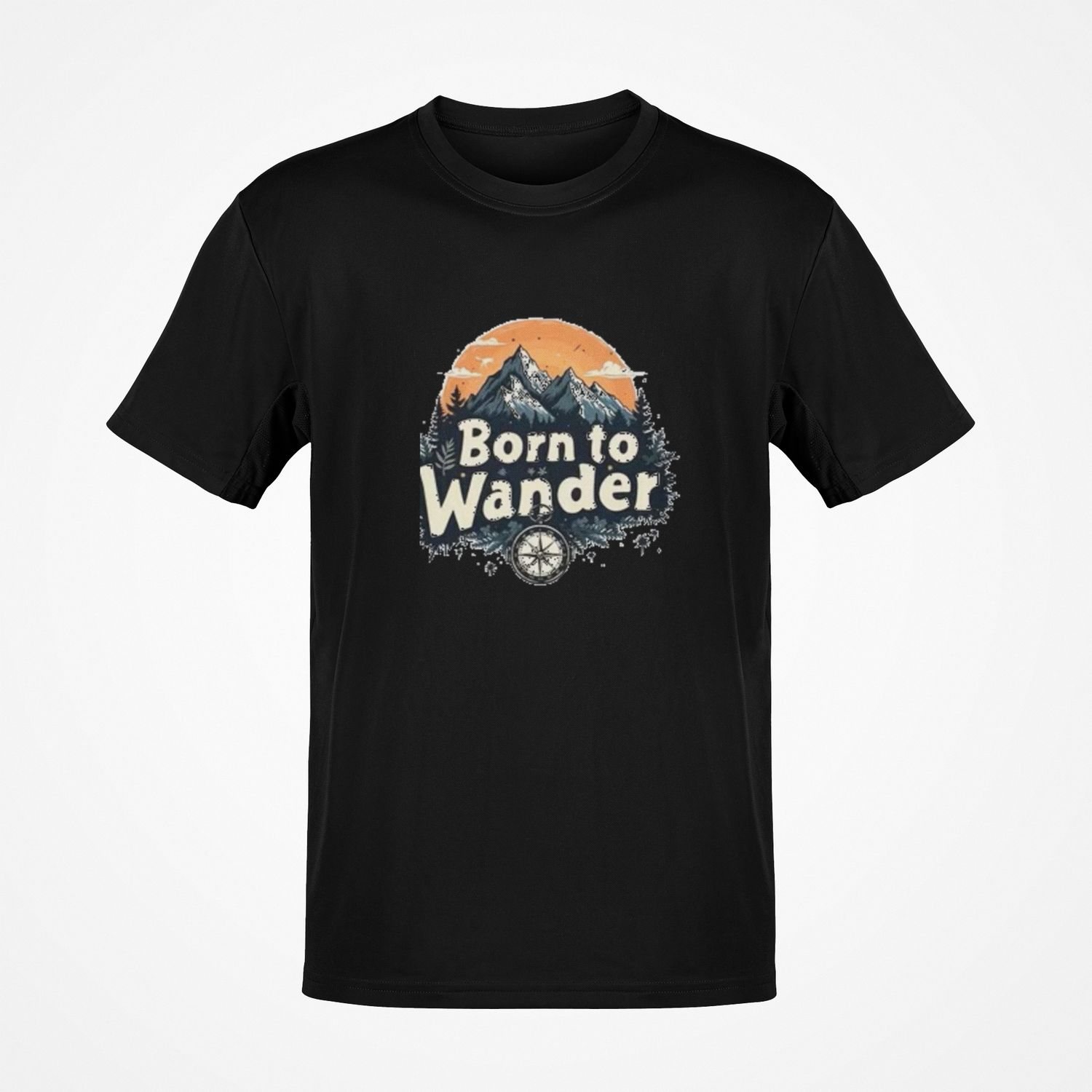 T-shirt Born to wander