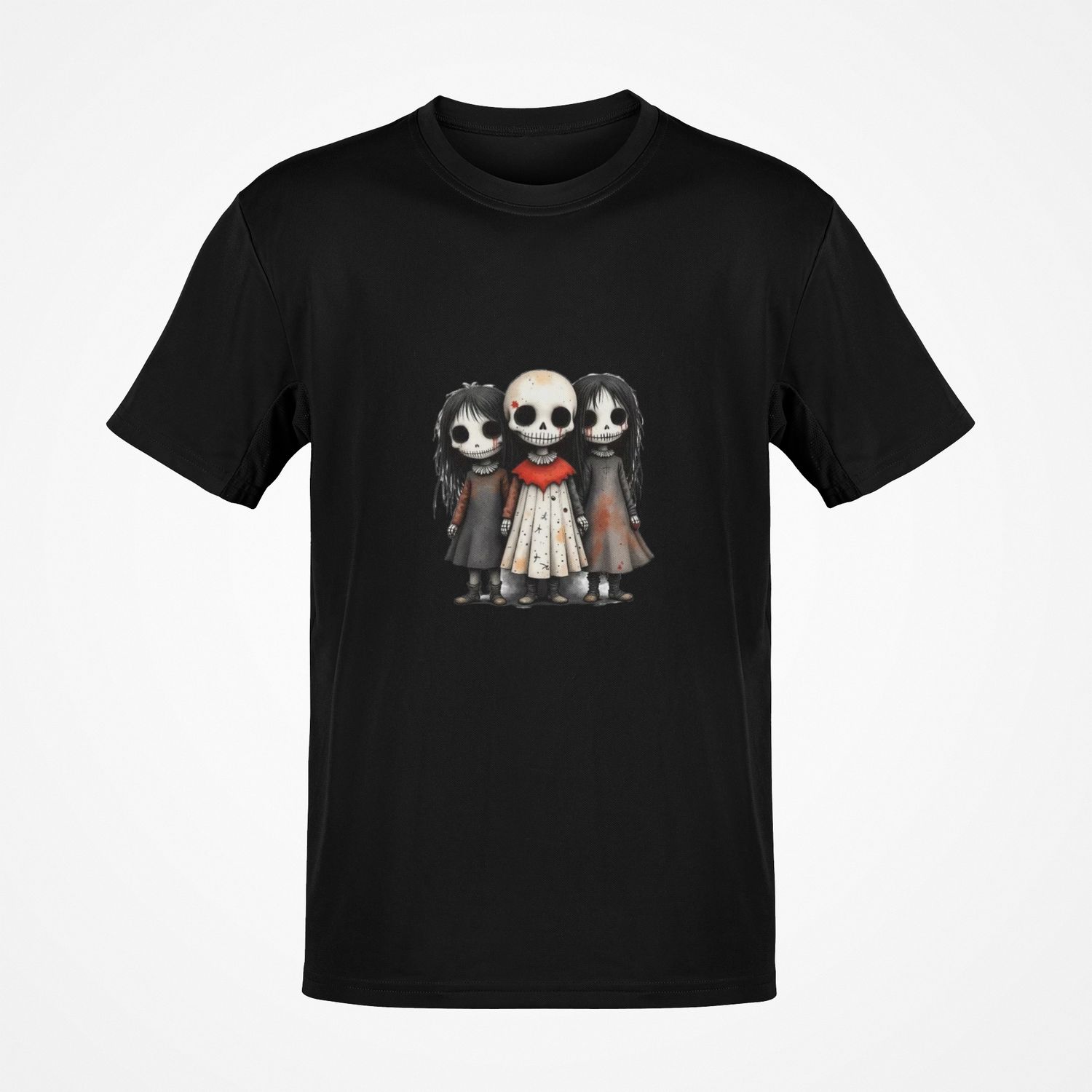 T-shirt 3 Goth dolls