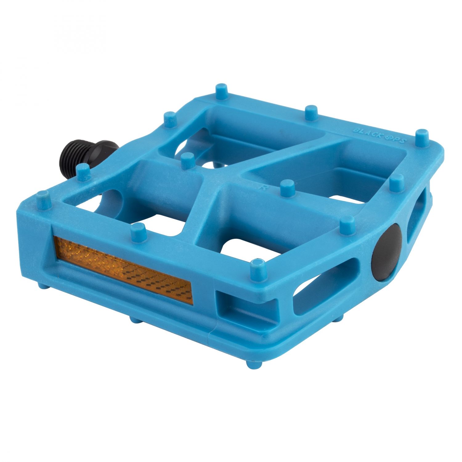 Black Ops T-Bar Pedals, COLOUR: Blue