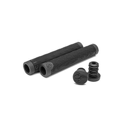 Cinema Focus Flangeless Grips - MADE in USA by ODI, COLOUR: Black