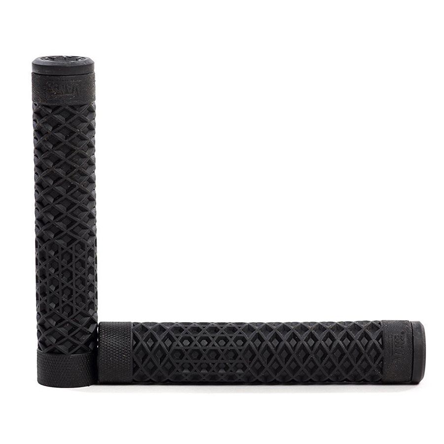 Cult Vans Waffle BMX Grips, COLOUR: Black