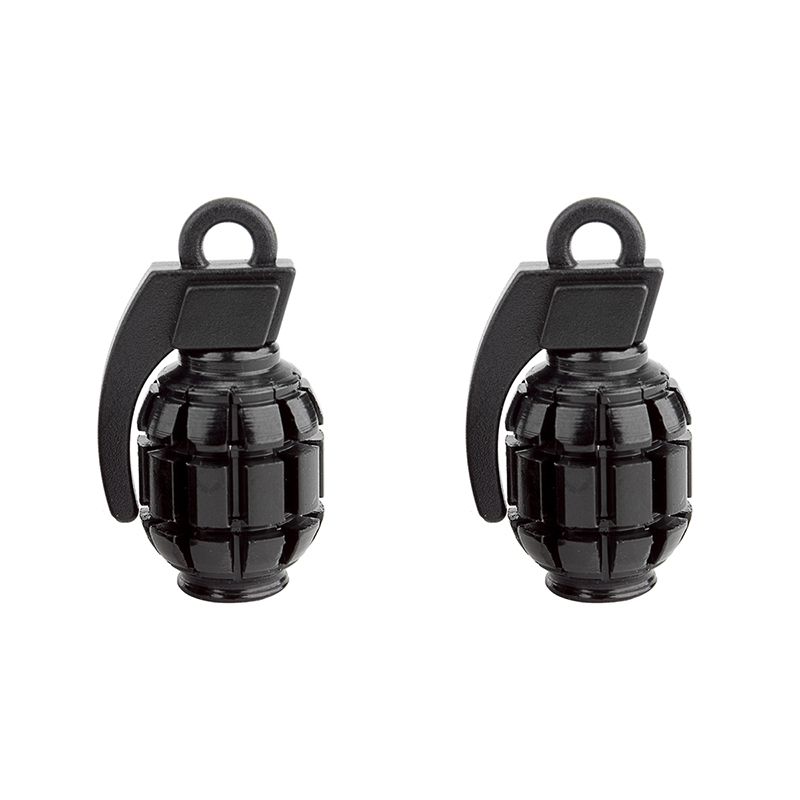 Black Ops Grenade Valve Caps, COLOUR: Black