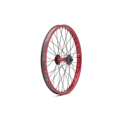 Cinema ZX 333 Front Wheel - Red
