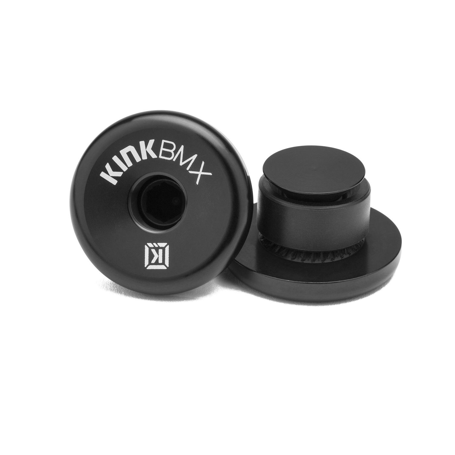 Kink Ideal Bar Ends, COLOUR: Black