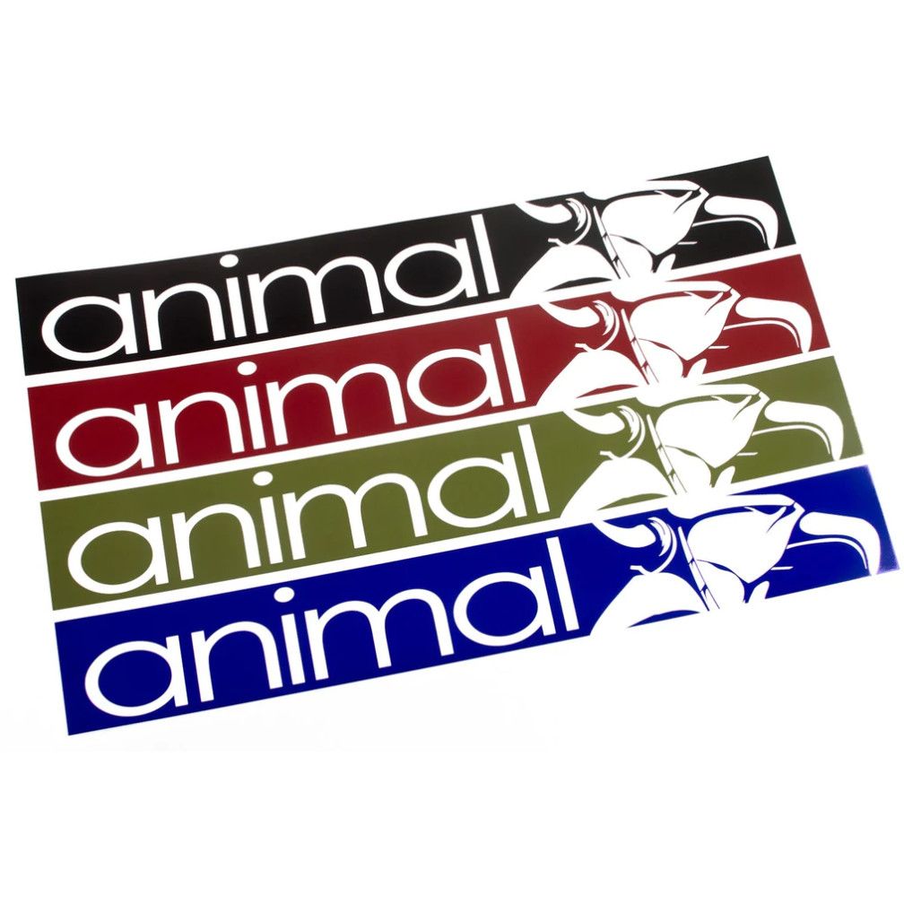 Animal Street Sticker, COLOUR: Blue