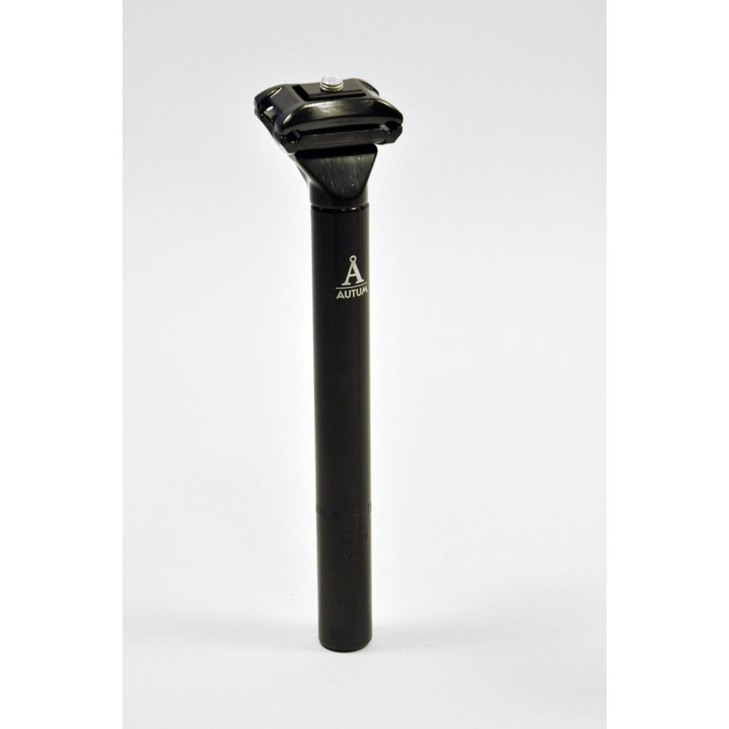 Autum Stay Hungry Rail Seatpost, COLOUR: Black