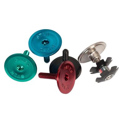 Bouchon de fourche + écrou étoilé Stolen