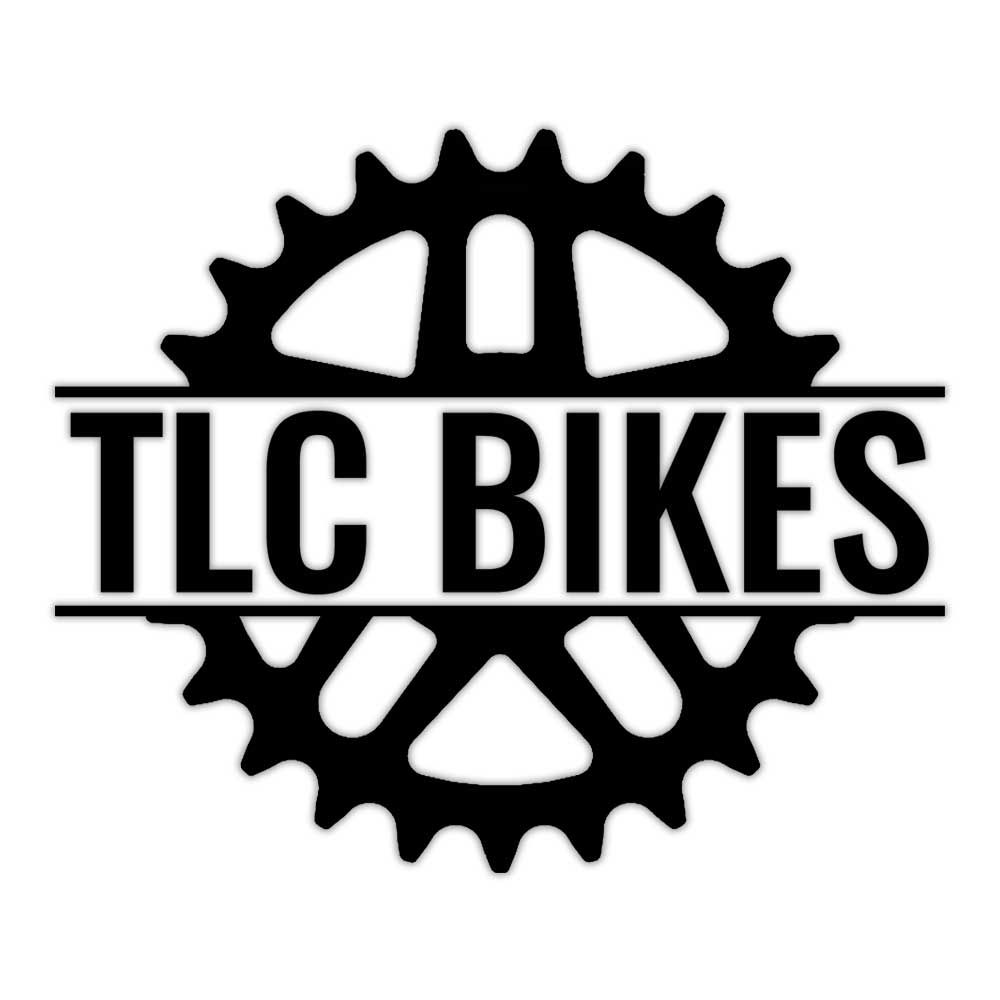 TLC Logo Sticker, COLOUR: Black